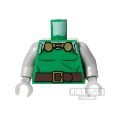 LEGO Mini Figure Torso - Dr DoomGREEN