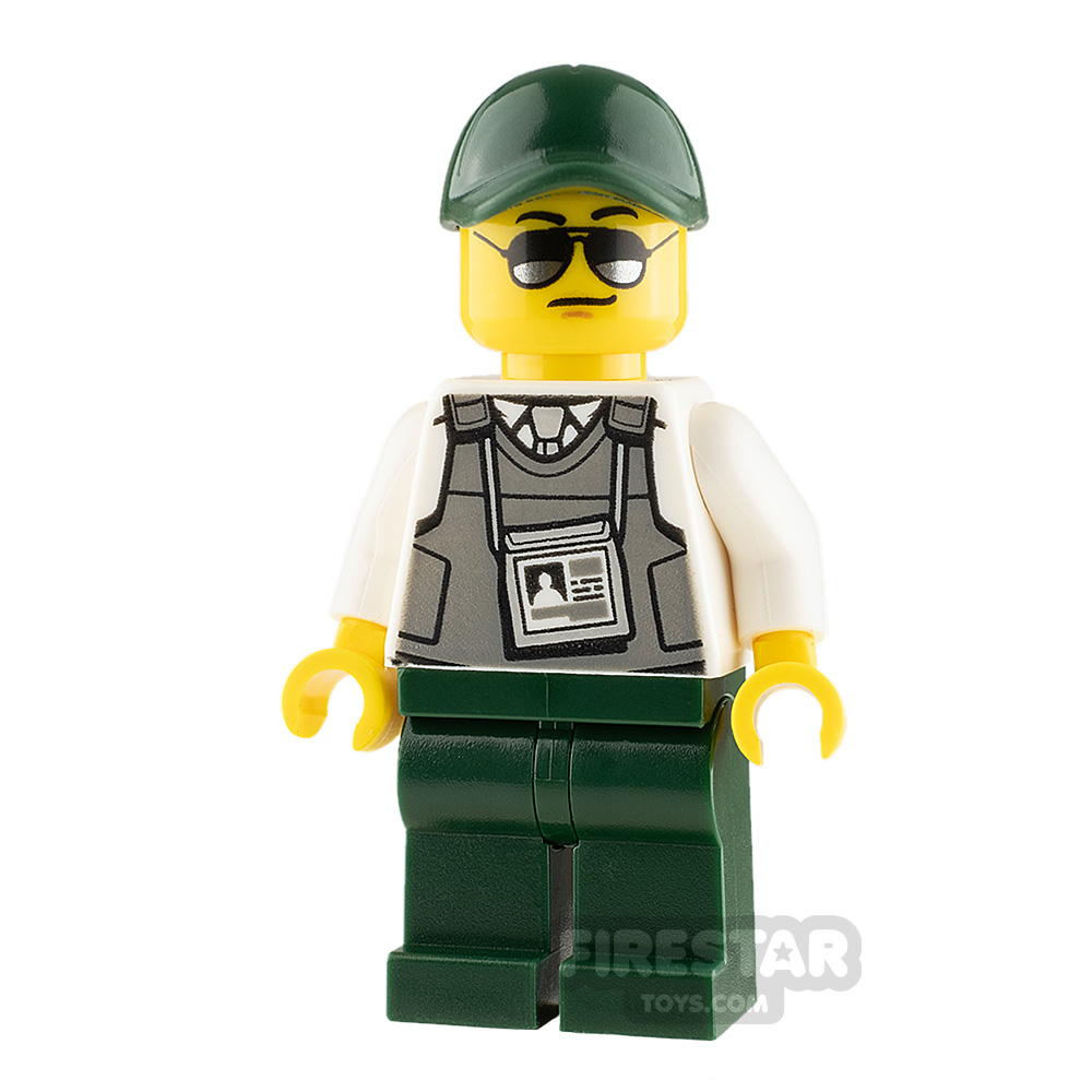 LEGO City Minifigure Security Officer with Body Armour