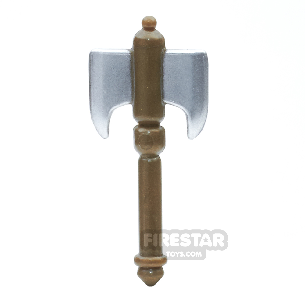 BrickForge - Battle Axe - Silver Blade Bronze Handle