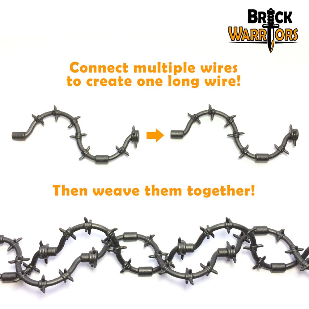 additional image for BrickWarriors - Barbed Wire - Steel
