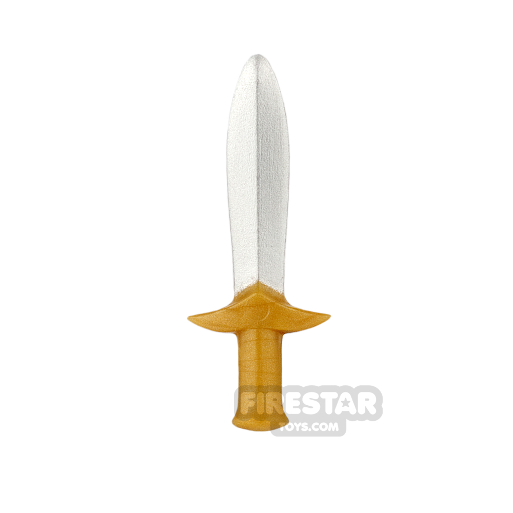additional image for BrickForge - Rogue Dagger - Gold with Silver Blade