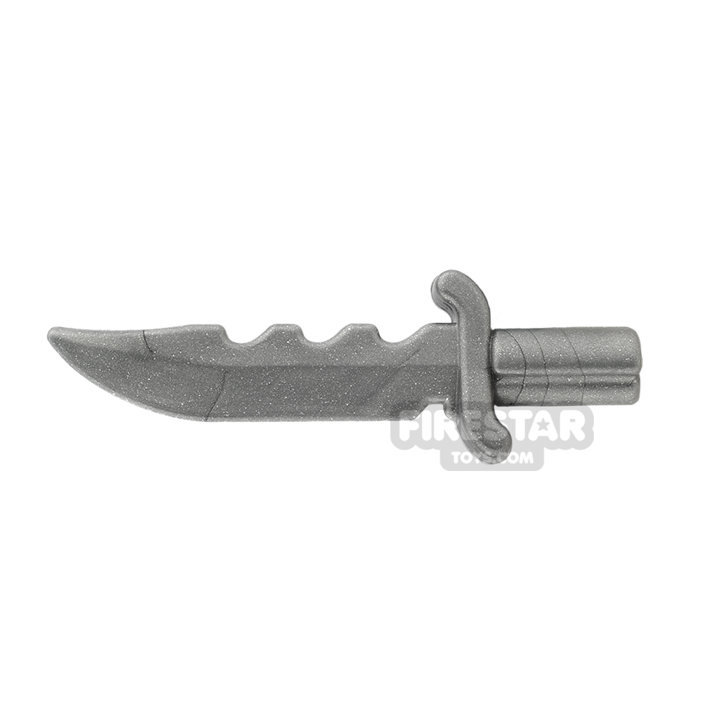 Brickarms - Survival Knife - SilverFLAT SILVER