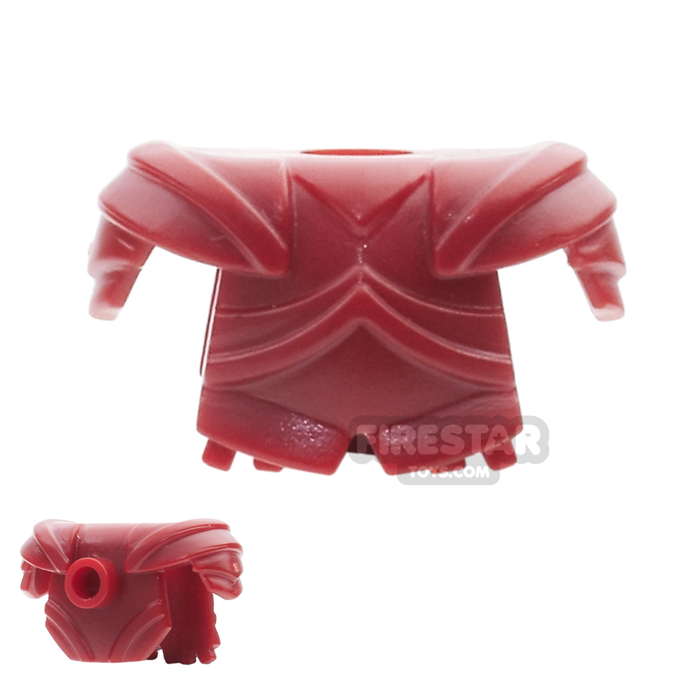additional image for BrickWarriors - Plate Armour - Dark Red