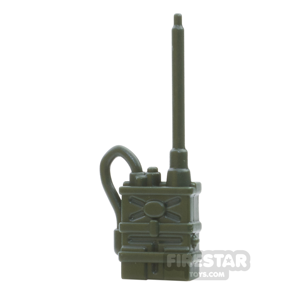 additional image for BrickWarriors - Radio Pack - Army Green