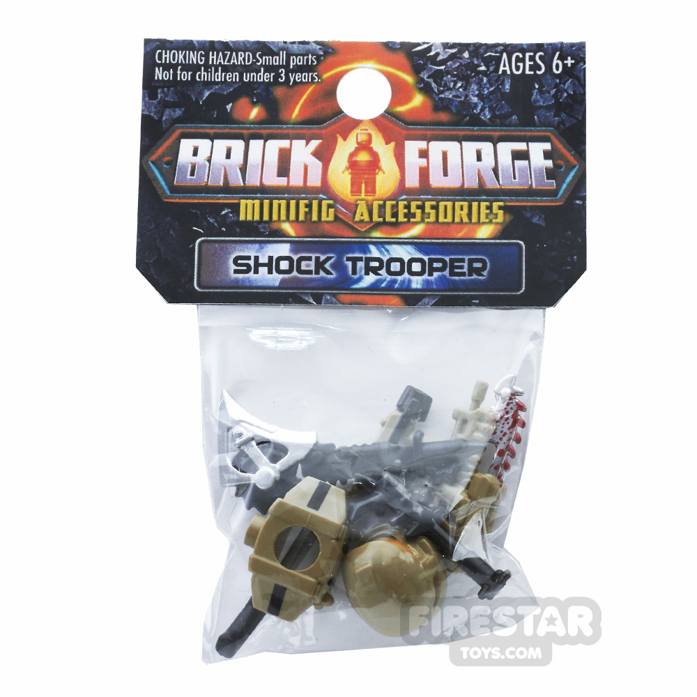 additional image for BrickForge Accessory Pack - Shock Trooper - Desert Drop