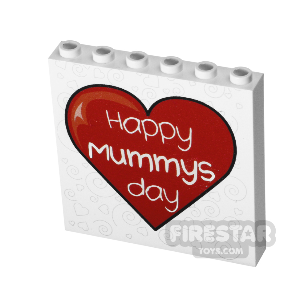 additional image for Custom printed Panel 1x6x5 - Happy Mummys Day - Mother's Day