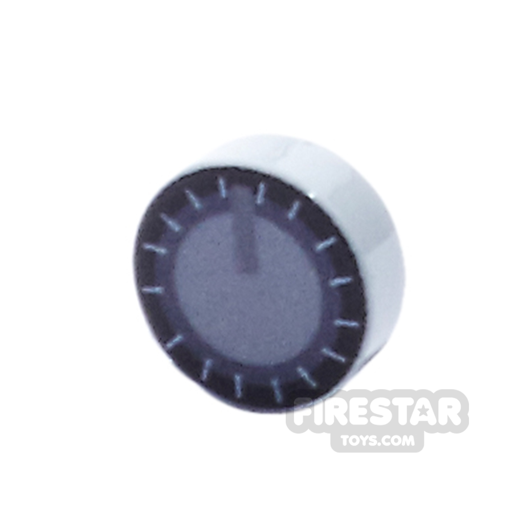 additional image for Custom Printed Round Tile 1x1 - Combination Lock