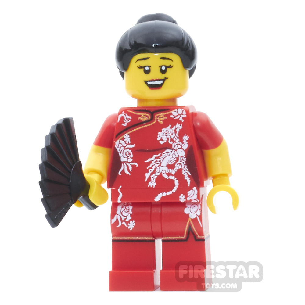 additional image for Custom Design Minifigure Chinese New Year Reveler