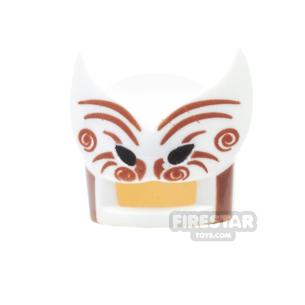 additional image for BrickForge - Savage Mask - White Tribal