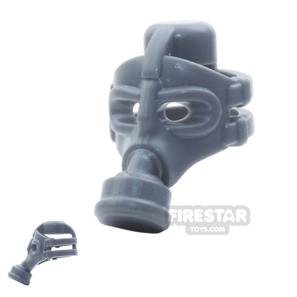 additional image for BrickWarriors - Gas Mask - Dark Gray