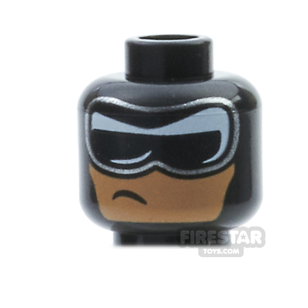 additional image for LEGO Mini Figure Heads - Batman - Crooked Scowl
