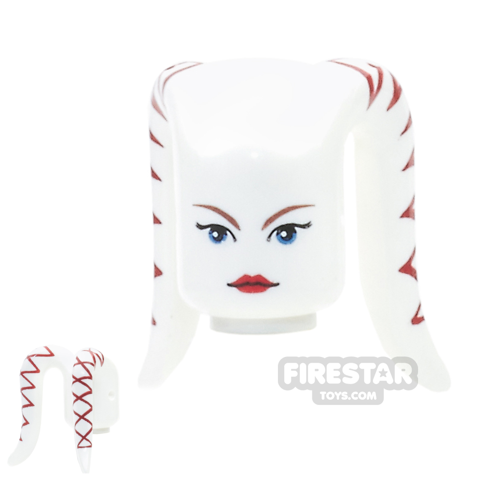 additional image for Arealight Mini Figure Heads - Ria - White
