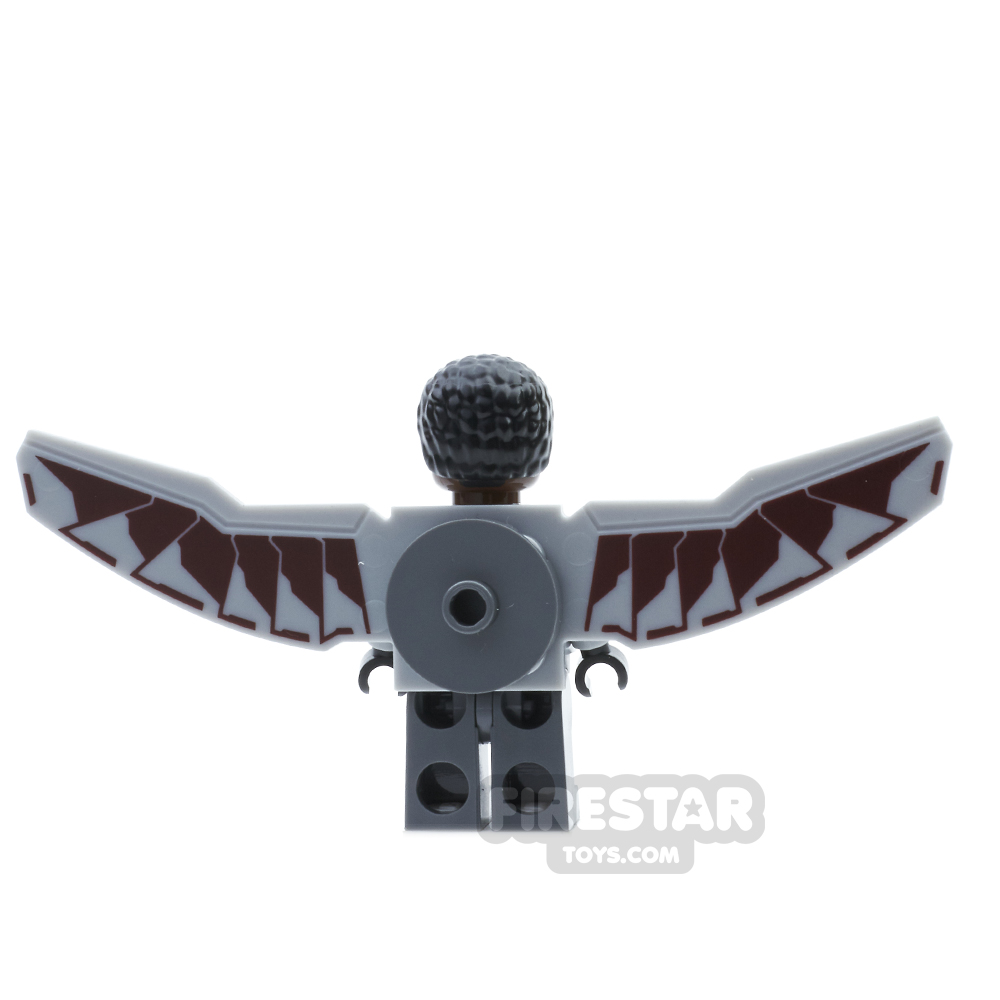 additional image for LEGO Super Heroes Mini Figure - Falcon - Light Blueish Gray Suit