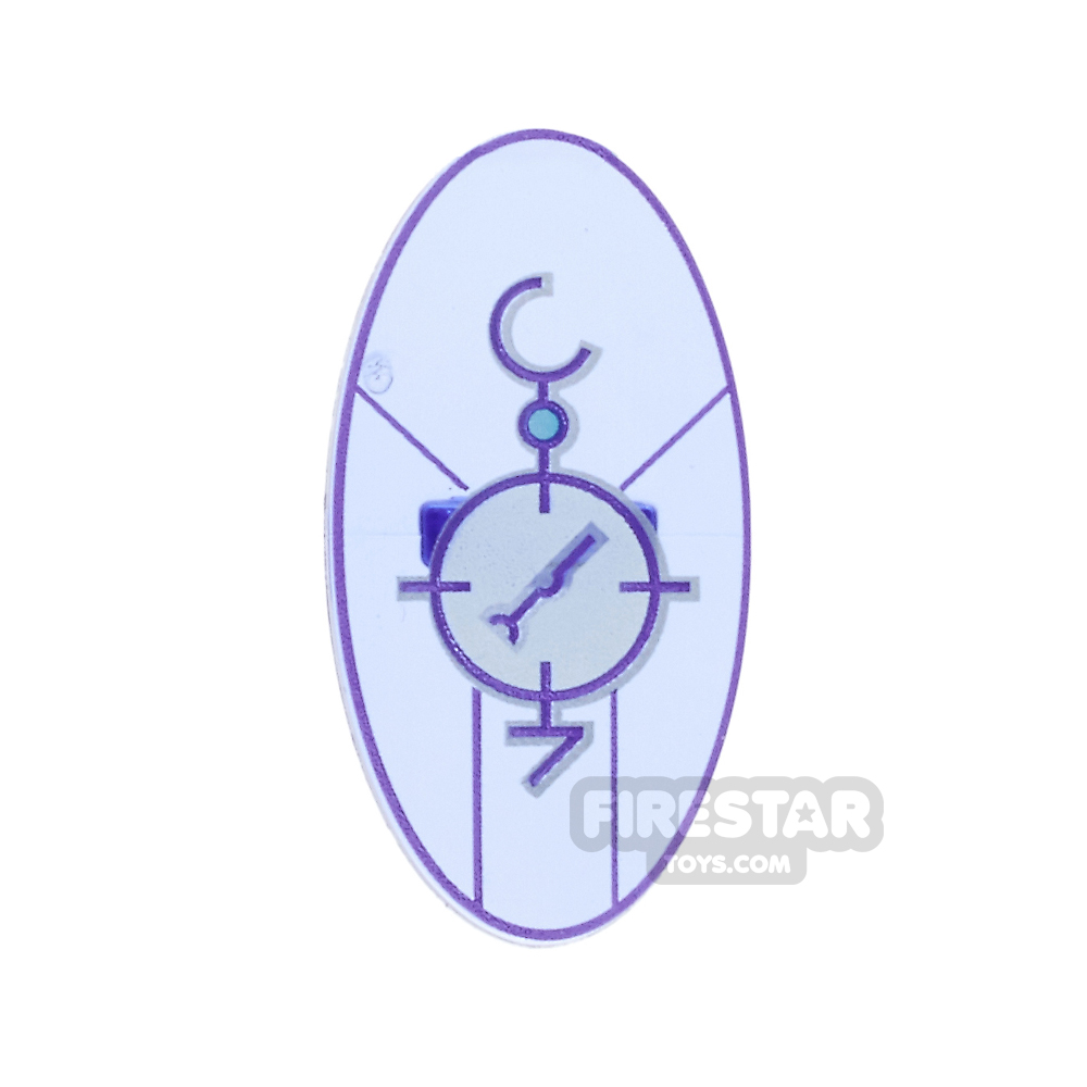 additional image for LEGO - Oval Shield with Dimensions Keystone Symbol- Design 3