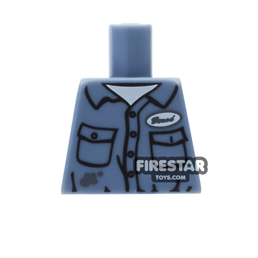 additional image for LEGO Mini Figure Torso - Janitor Uniform - No Arms