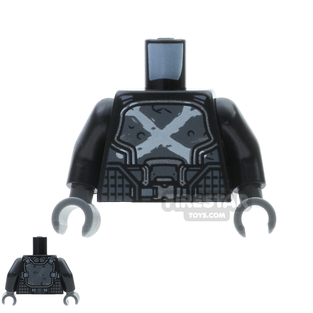 additional image for LEGO Mini Figure Torso - Crossbones