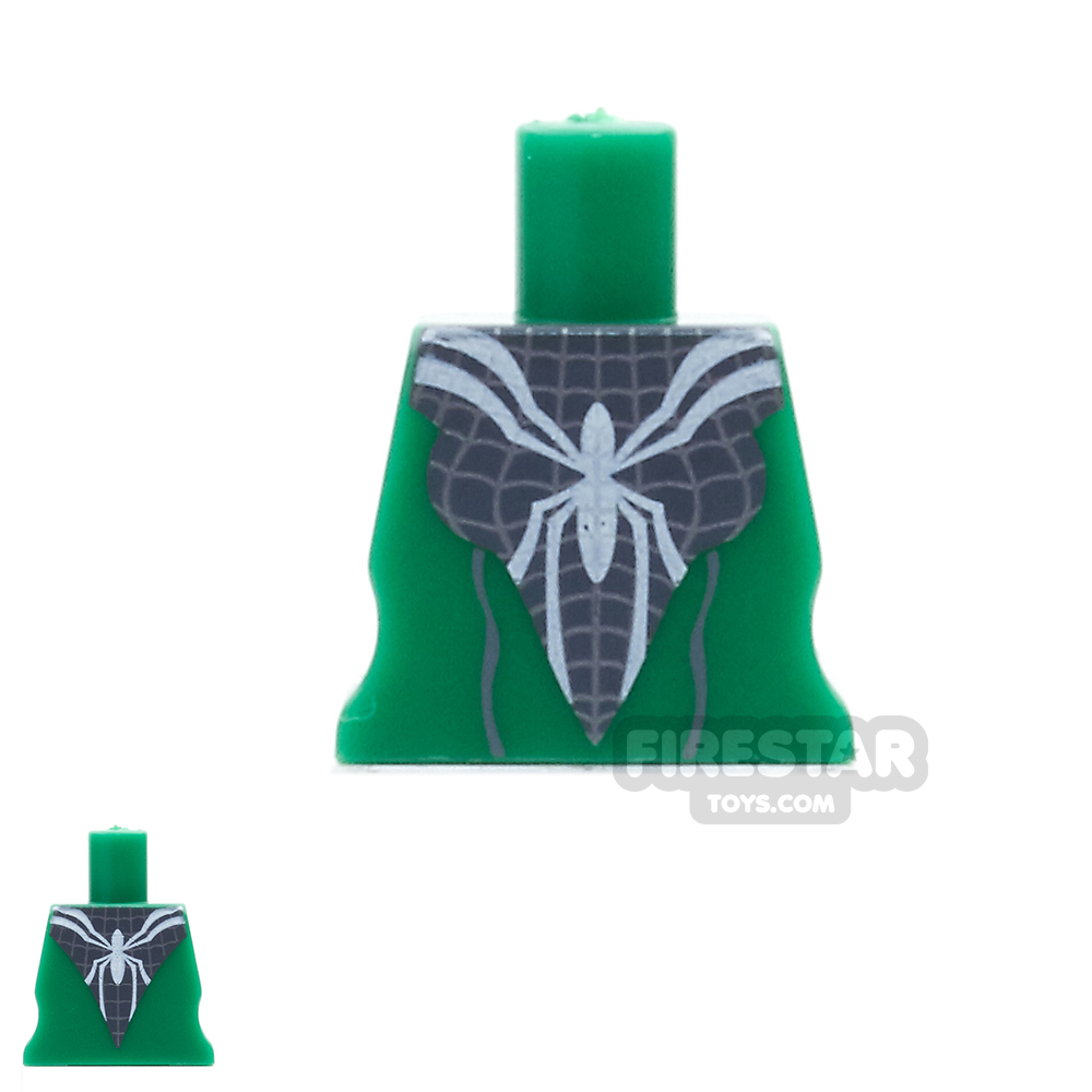 additional image for Arealight Mini Figure Torso - Arachne Dress - Green
