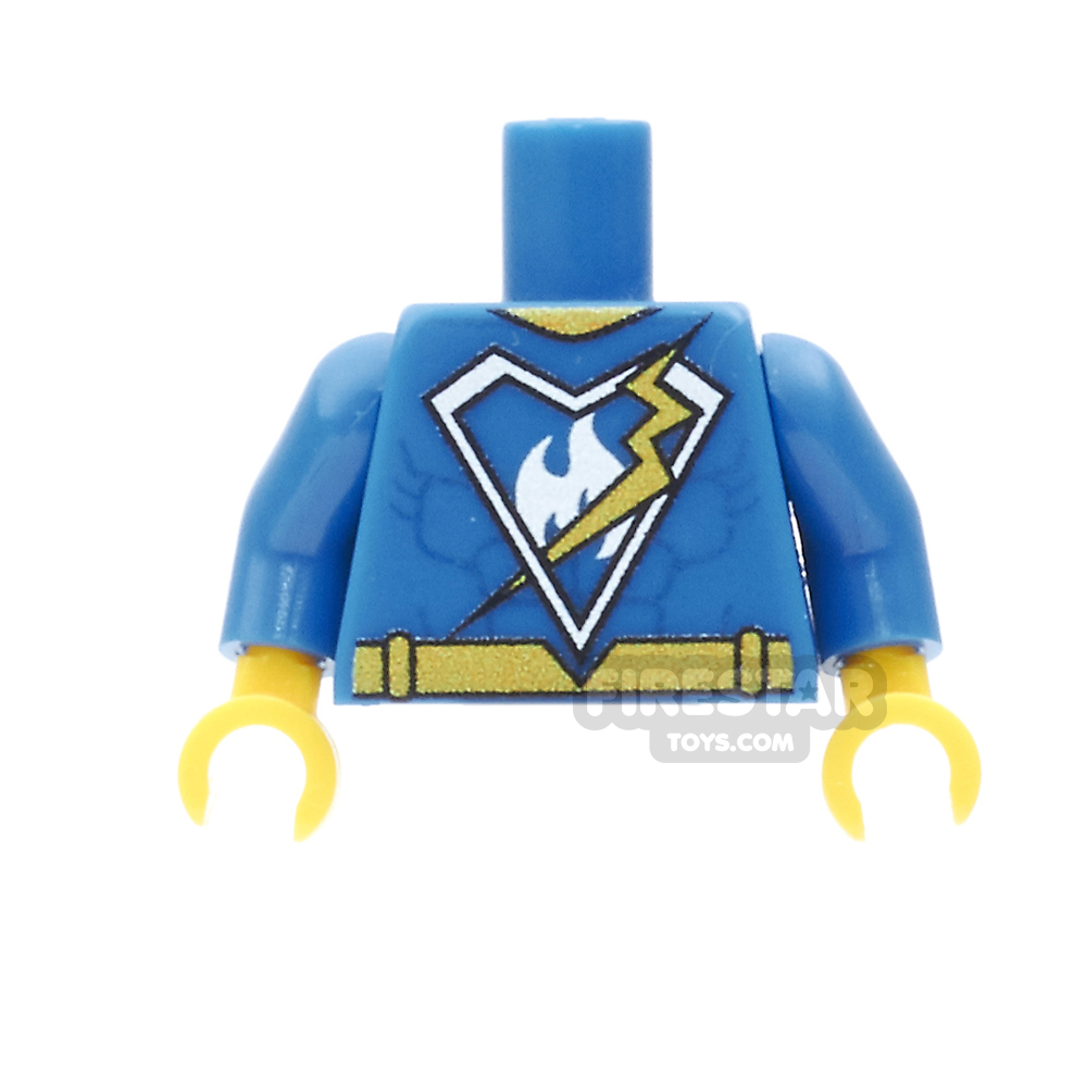 additional image for Custom Design Torso - Super Hero Top - Male - Blue