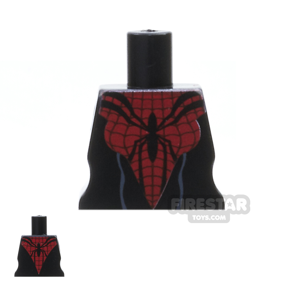additional image for Arealight Mini Figure Torso - Arachne Dress - Black and Red