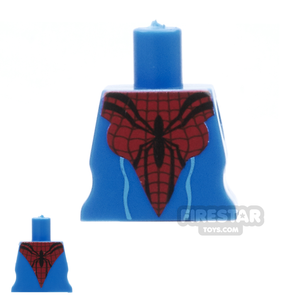 additional image for Arealight Mini Figure Torso - Arachne Dress - Blue and Red