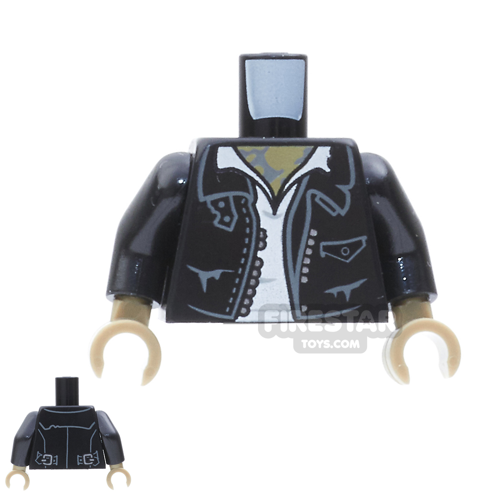 additional image for LEGO Mini Figure Torso - Zombie Driver