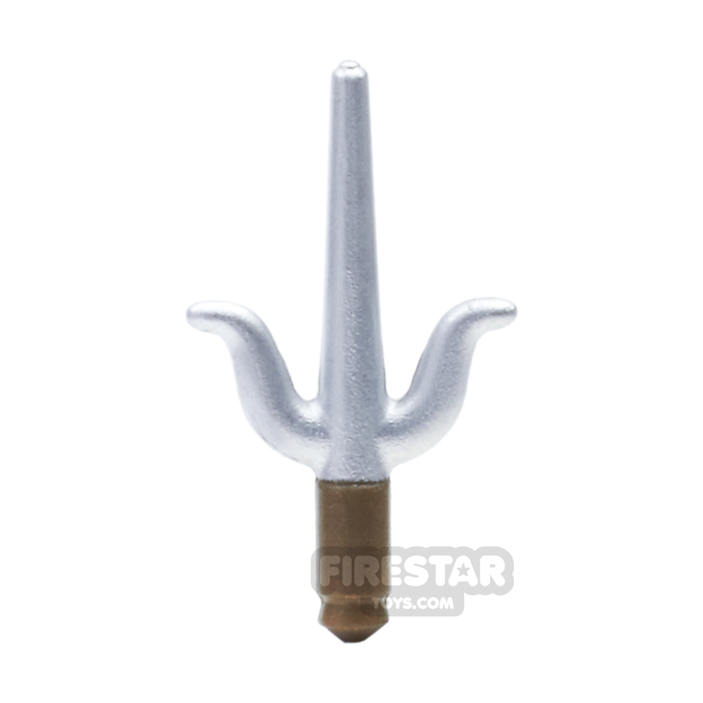 additional image for BrickForge - Sai - Silver with Bronze Hilt