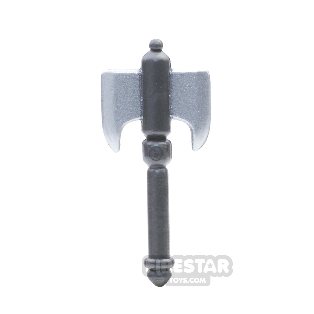 additional image for BrickForge - Battle Axe - Silver Blade steel Handle