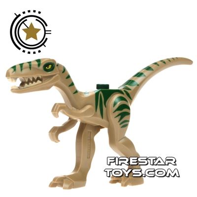 LEGO Animals Mini Figure -  Dinosaur - Coelophysis DARK TAN