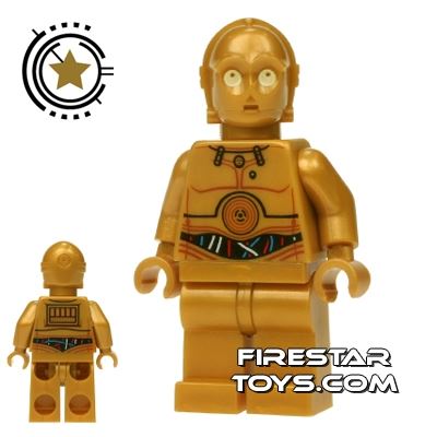 LEGO Star Wars Mini Figure - C-3PO - Wires