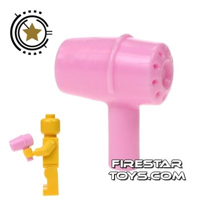LEGO Minifigure Accessory Hair Dryer BRIGHT PINK