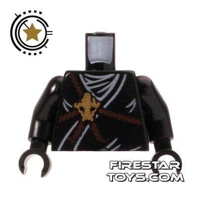LEGO Minifigure Torso Ninjago Suit BLACK