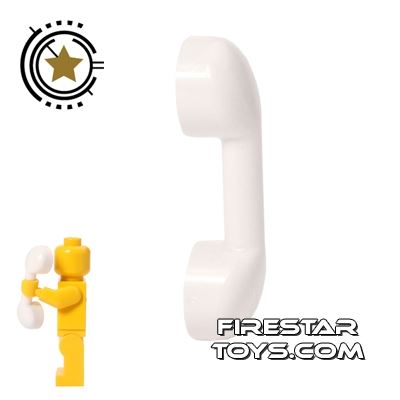 LEGO - Telephone Handset - White WHITE