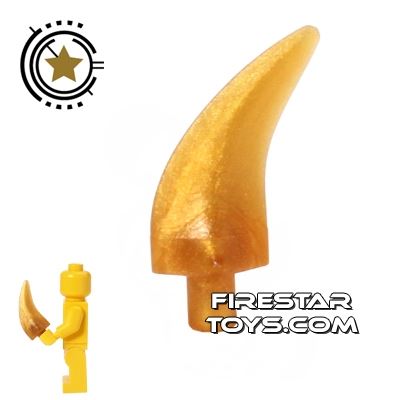 LEGO Ninjago Horn Dagger PEARL GOLD