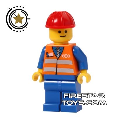 LEGO City Mini Figure - Train Engineer 