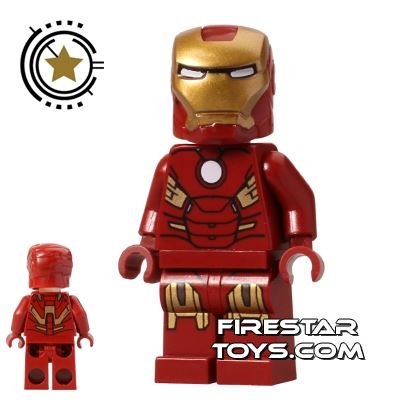 LEGO Super Heroes Mini Figure - Iron Man - Circle Chest 