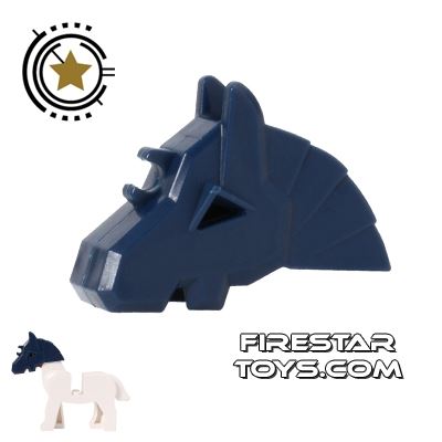LEGO Horse Battle Helmet DARK BLUE