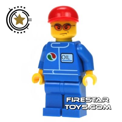LEGO City Mini Figure - Octan Oil Technician 