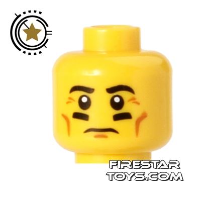 LEGO Mini Figure Heads - Football Player