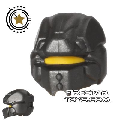 BrickWarriors - Galaxy Enforcer Helmet - Steel