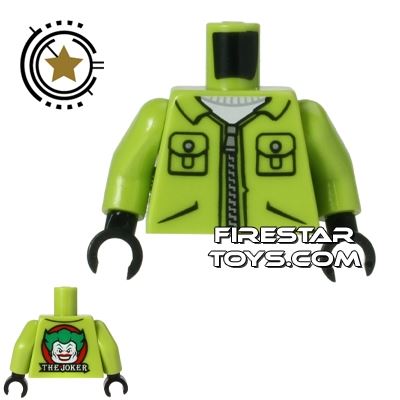 LEGO Mini Figure Torso - The Joker's Henchman's Jacket