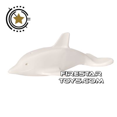 LEGO Animals Mini Figure - Dolphin - White WHITE