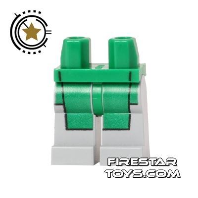 LEGO Mini Figure Legs - Green Tunic - Dr Doom