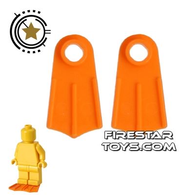 LEGO - Flippers - Orange - Pair