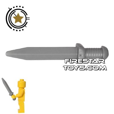 LEGO Roman Gladius Thin Crossguard FLAT SILVER
