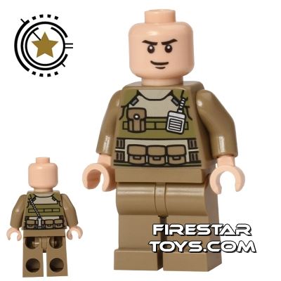 LEGO Super Heroes Mini Figure - Colonel Hardy 