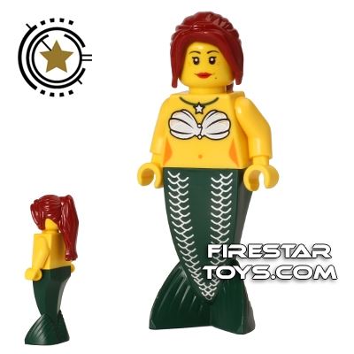 LEGO Pirate Mini Figure ï¿½ Mermaid - Long Ponytail 