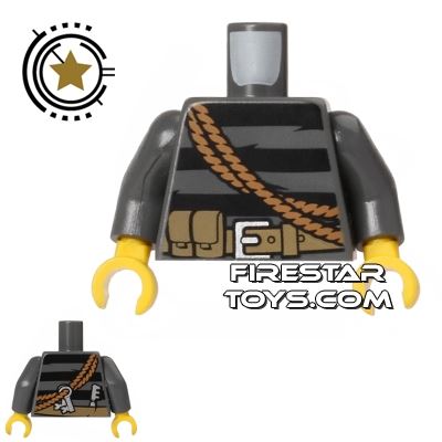 LEGO Mini Figure Torso - Burglar