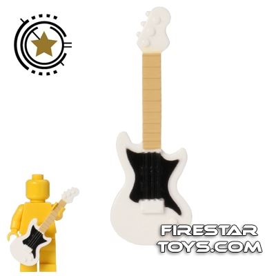 BrickForge - Electric Guitar - White with Tan Neck 