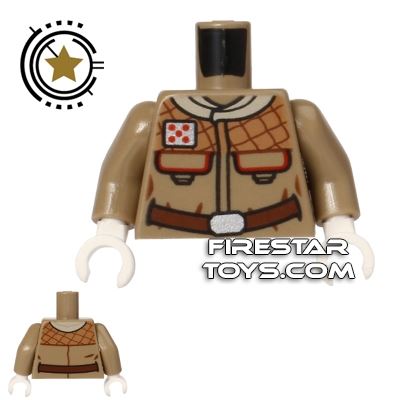 LEGO Mini Figure Torso - Star Wars - Hoth Rebel Jacket