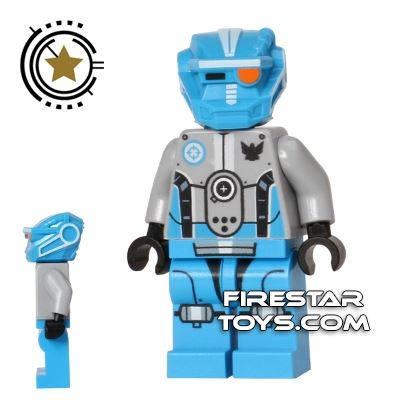LEGO Galaxy Squad Mini Figure - Robot Sidekick - Dark Azure 